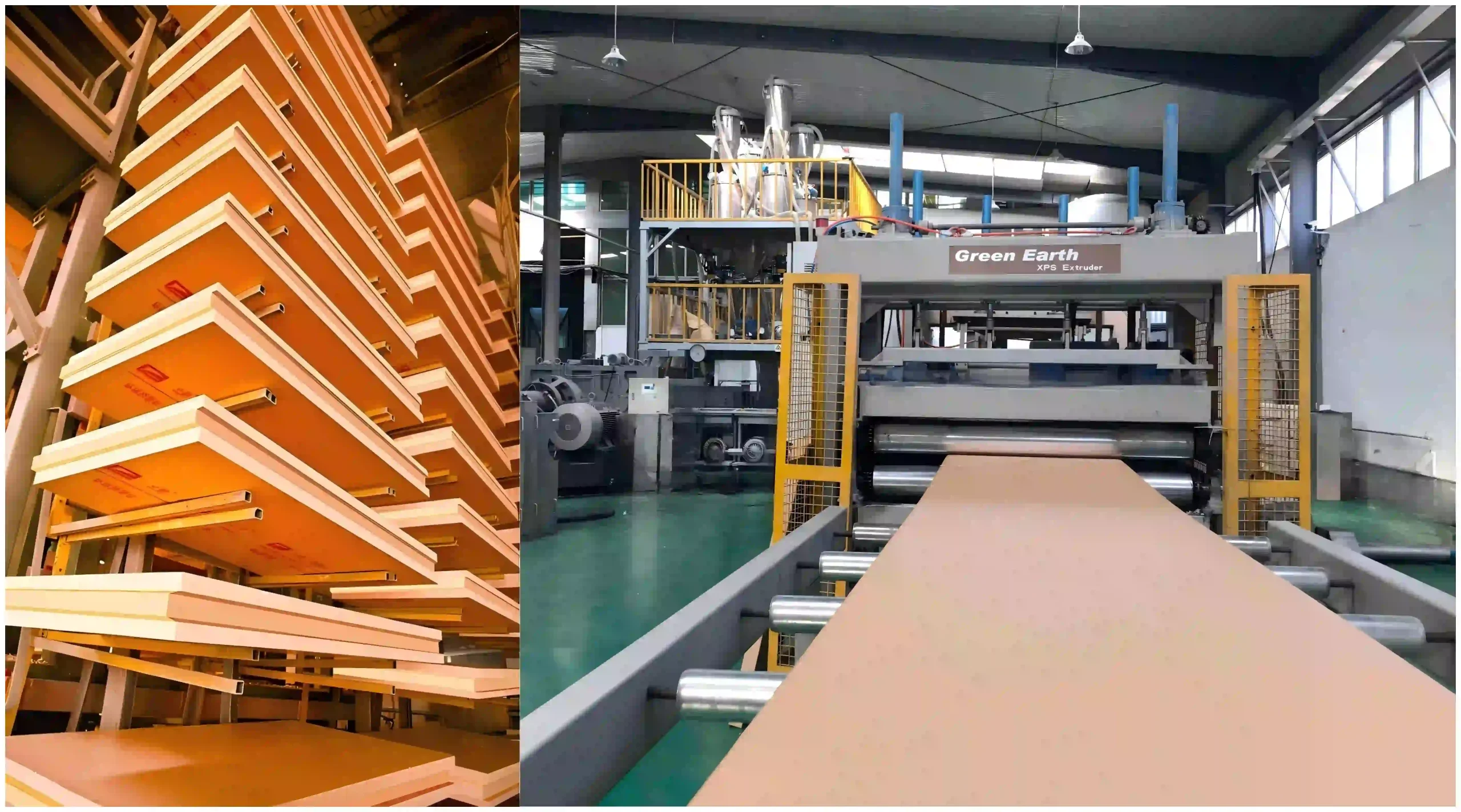 Supercritical CO₂ Foaming XPS Production Line Supercritical CO₂ Foaming XPS Production Line